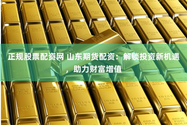 正规股票配资网 山东期货配资：解锁投资新机遇，助力财富增值
